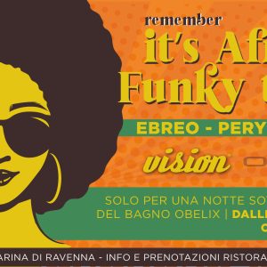Remember… It’s Afro & Funky time!
